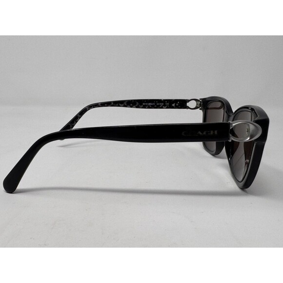 Coach Eyeglasses Frames HC6120 5510 Polished Black Cat Eye Full Rim 54-16-140 main image 13